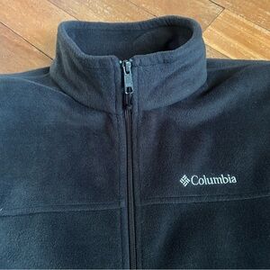 Columbia Sleeveless Fleece Vest Black